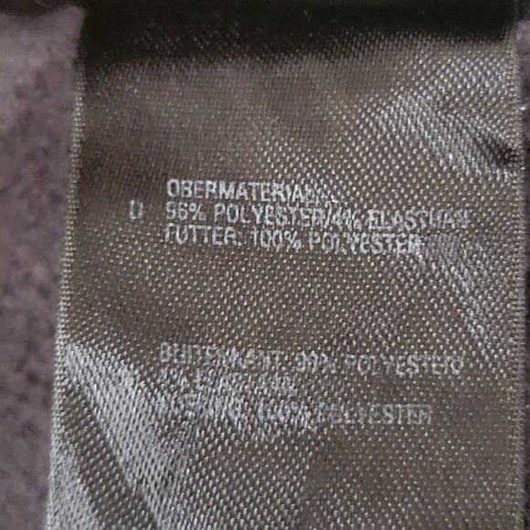 The North Face TNF APEX Bionic Soft Shell Fleece Lined L Blue - Picture 10 of 12